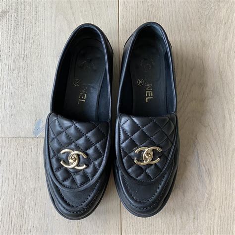 loafers chanel shoes|authentic chanel loafers.